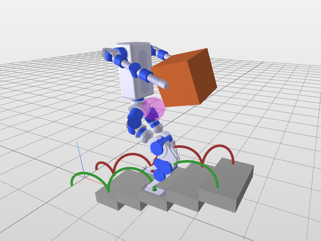 Stair ascent snapshot